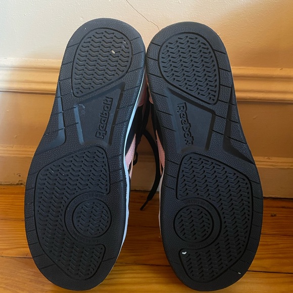 Reebok Black and Pink High-Top Sneakers - Picture 2 of 4